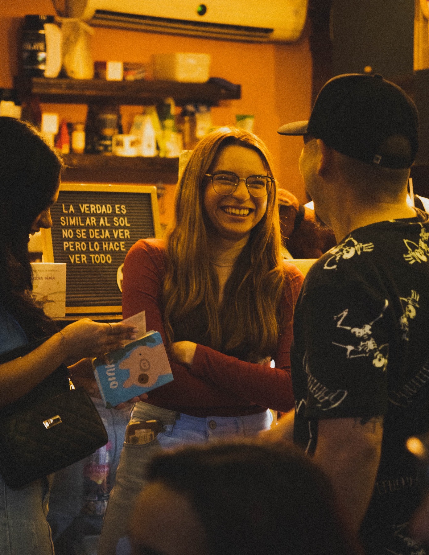 Momento en La Cafebrería